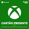 Cartão Presente do Xbox: R$20