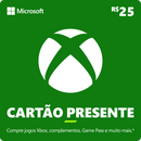 Cartão Presente do Xbox: R$25